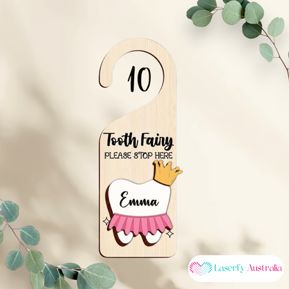 Tooth Fairy Door Signs