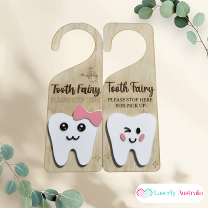 Tooth Fairy Door Signs